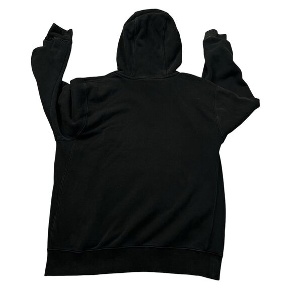 Nike Hoodie Mens Size Small Black Center Swoosh Performance Athleisure - Picture 7 of 9